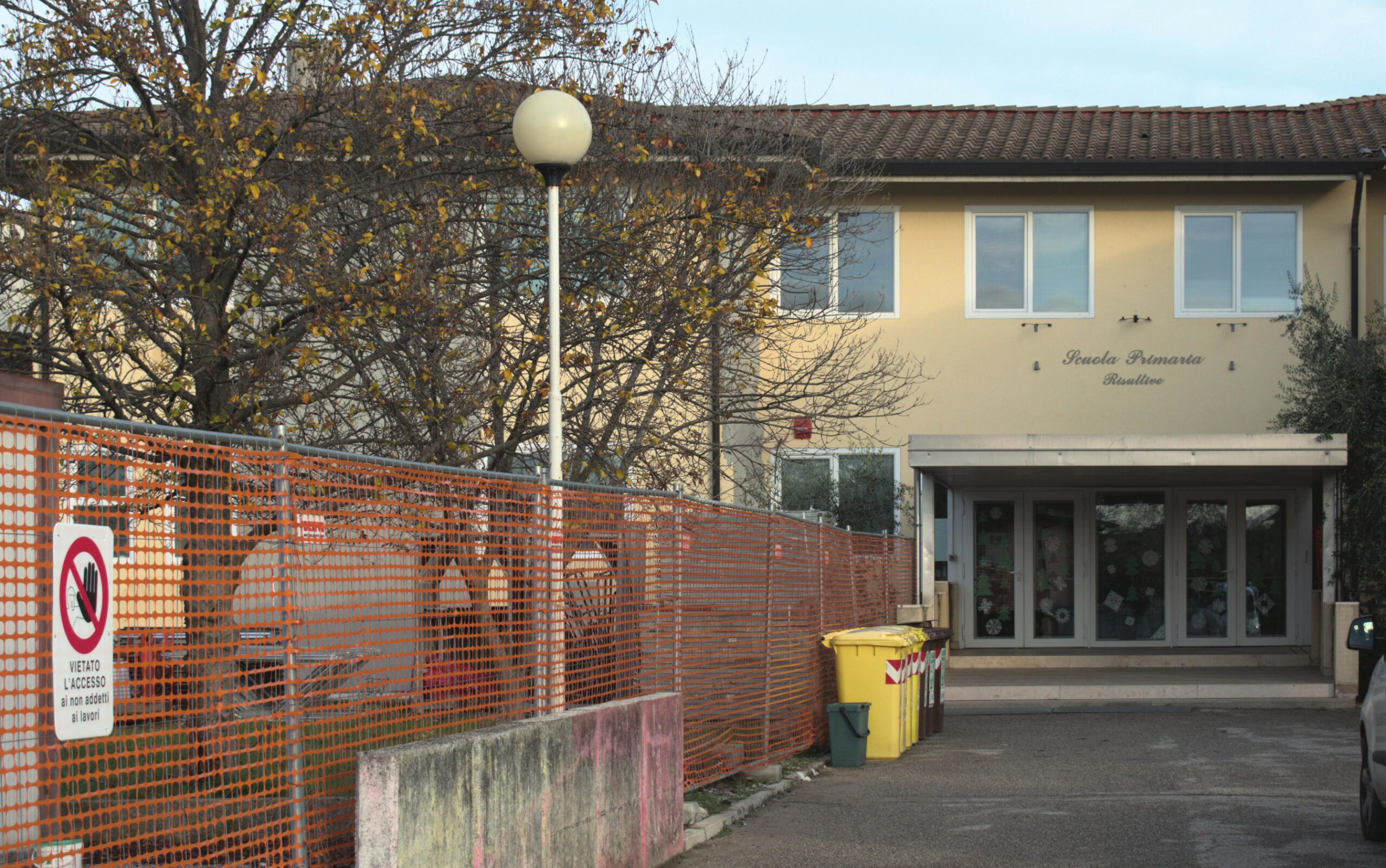 Cantiere nella Scuola Primaria "Risultive"